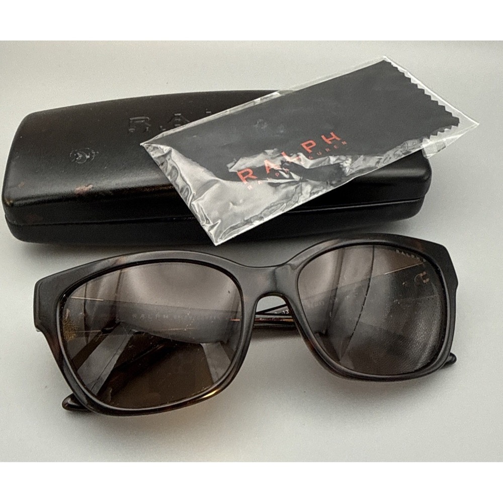 Ralph Lauren Authentic Classic Understated Sunglasses RA5028 & RL Case